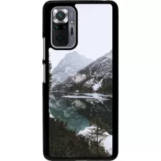 Coque Xiaomi Redmi Note 10 Pro - Winter 22 snowy mountain and lake