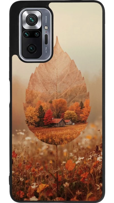 Xiaomi Redmi Note 10 Pro Max Case Hülle - Silikon schwarz Autumn 26 Autumn leaf
