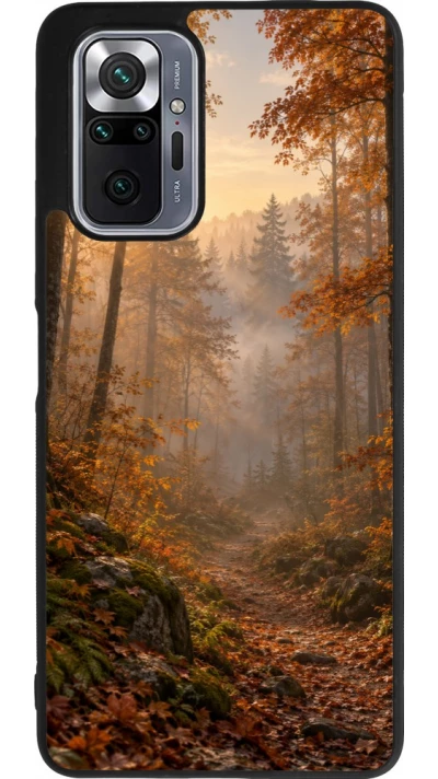 Xiaomi Redmi Note 10 Pro Max Case Hülle - Silikon schwarz Autumn 26 Autumn walk