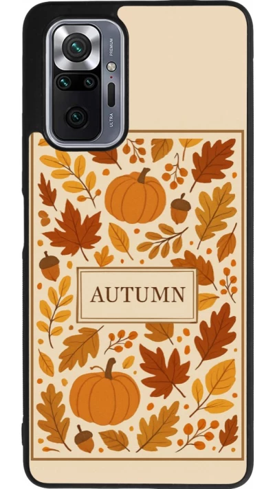 Xiaomi Redmi Note 10 Pro Max Case Hülle - Silikon schwarz Autumn 26 Hello autumn