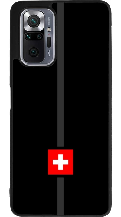 Xiaomi Redmi Note 10 Pro Max Case Hülle - Silikon schwarz Kanton CH schwarz