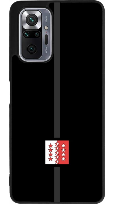 Xiaomi Redmi Note 10 Pro Max Case Hülle - Silikon schwarz Kanton VS schwarz