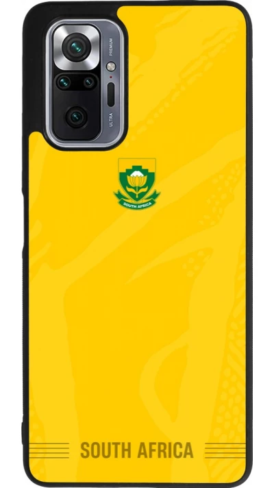 Xiaomi Redmi Note 10 Pro Max Case Hülle - Silikon schwarz Südafrika 2026 personalisierbares Fussballtrikot