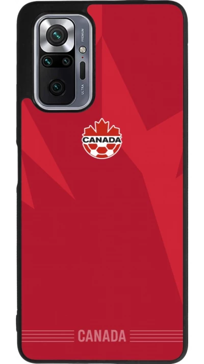 Xiaomi Redmi Note 10 Pro Max Case Hülle - Silikon schwarz Kanada 2026 personalisierbares Fussballtrikot