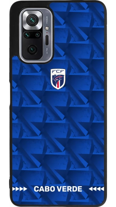 Xiaomi Redmi Note 10 Pro Max Case Hülle - Silikon schwarz Kap Verde 2026 personalisierbares Fussballtrikot