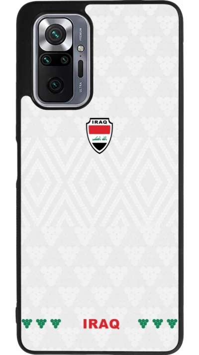 Xiaomi Redmi Note 10 Pro Max Case Hülle - Silikon schwarz Irak 2026 personalisierbares Fussballtrikot
