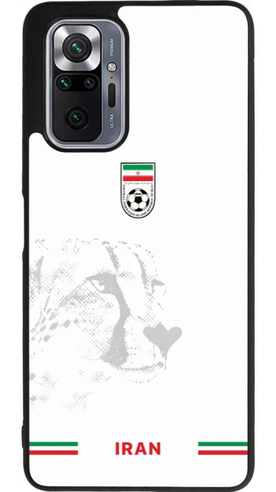 Xiaomi Redmi Note 10 Pro Max Case Hülle - Silikon schwarz Iran 2026 personalisierbares Fussballtrikot