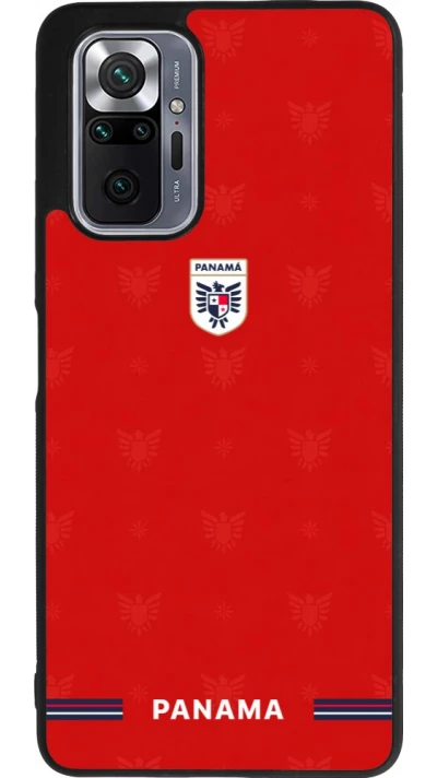 Xiaomi Redmi Note 10 Pro Max Case Hülle - Silikon schwarz Panama 2026 personalisierbares Fussballtrikot