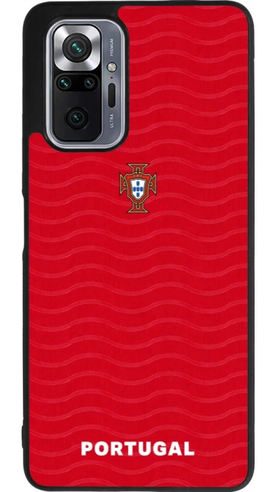 Xiaomi Redmi Note 10 Pro Max Case Hülle - Silikon schwarz Portugal 2026 personalisierbares Fussballtrikot