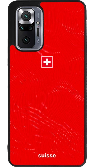 Xiaomi Redmi Note 10 Pro Max Case Hülle - Silikon schwarz Schweiz 2026 personalisierbares Fussballtrikot