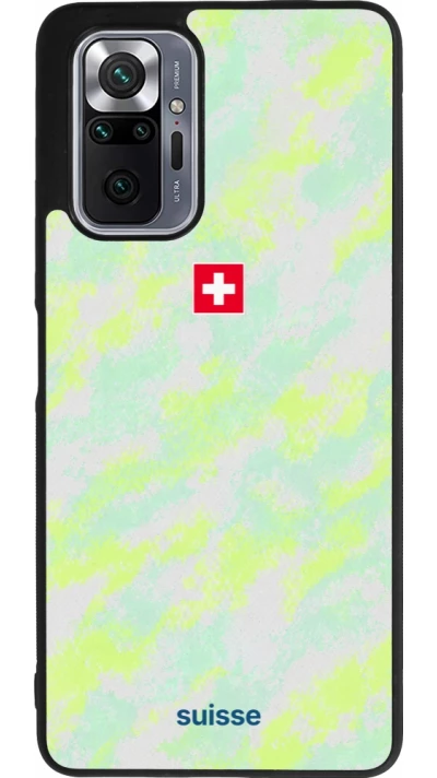 Xiaomi Redmi Note 10 Pro Max Case Hülle - Silikon schwarz Schweiz Away 2026 personalisierbares Fussballtrikot