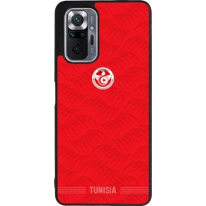 Xiaomi Redmi Note 10 Pro Max Case Hülle - Silikon schwarz Tunesien 2026 personalisierbares Fussballtrikot