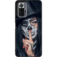 Xiaomi Redmi Note 10 Pro Max Case Hülle - Silikon schwarz Halloween 18 19