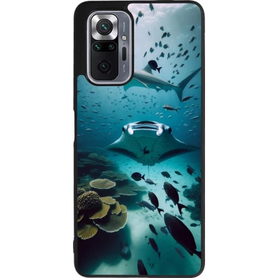 Xiaomi Redmi Note 10 Pro Max Case Hülle - Silikon schwarz Manta Lagune Reinigung