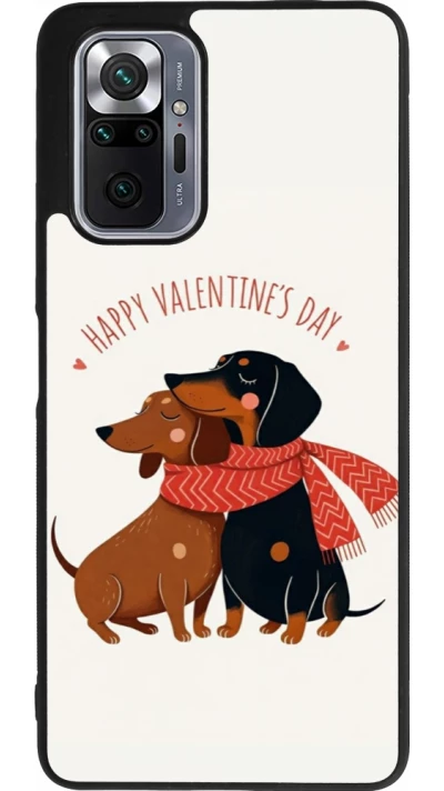 Xiaomi Redmi Note 10 Pro Max Case Hülle - Silikon schwarz Saint Valentines Day 26 Happy Valentine