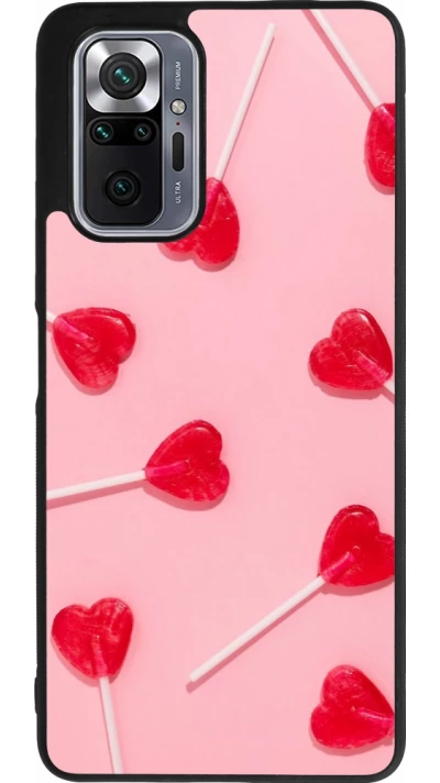 Xiaomi Redmi Note 10 Pro Max Case Hülle - Silikon schwarz Saint Valentines Day 26 Lollipop