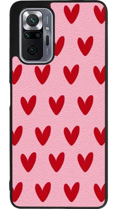 Xiaomi Redmi Note 10 Pro Max Case Hülle - Silikon schwarz Saint Valentines Day 26 Pattern heart