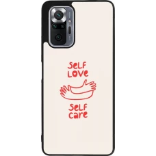 Xiaomi Redmi Note 10 Pro Max Case Hülle - Silikon schwarz Saint Valentines Day 26 Self love self care