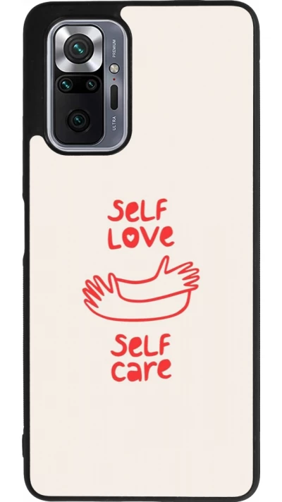 Xiaomi Redmi Note 10 Pro Max Case Hülle - Silikon schwarz Saint Valentines Day 26 Self love self care