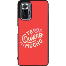 Xiaomi Redmi Note 10 Pro Max Case Hülle - Silikon schwarz Saint Valentines Day 26 Te quiero mucho