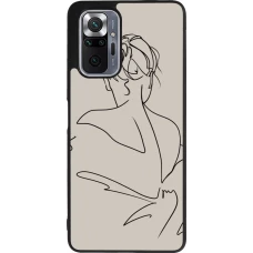 Xiaomi Redmi Note 10 Pro Max Case Hülle - Silikon schwarz Salnikova 05