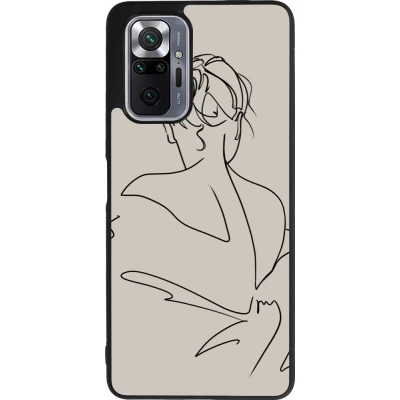 Xiaomi Redmi Note 10 Pro Max Case Hülle - Silikon schwarz Salnikova 05