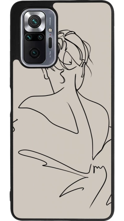 Xiaomi Redmi Note 10 Pro Max Case Hülle - Silikon schwarz Salnikova 05