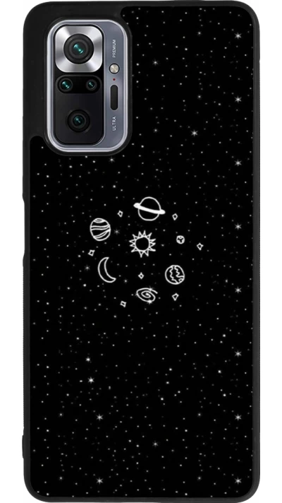 Xiaomi Redmi Note 10 Pro Max Case Hülle - Silikon schwarz Space Doodle