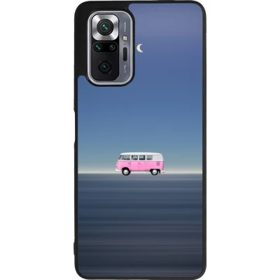 Coque Xiaomi Redmi Note 10 Pro Max - Silicone rigide noir Spring 23 pink bus