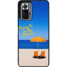 Xiaomi Redmi Note 10 Pro Max Case Hülle - Silikon schwarz Summer 2025 Bring me to the beach