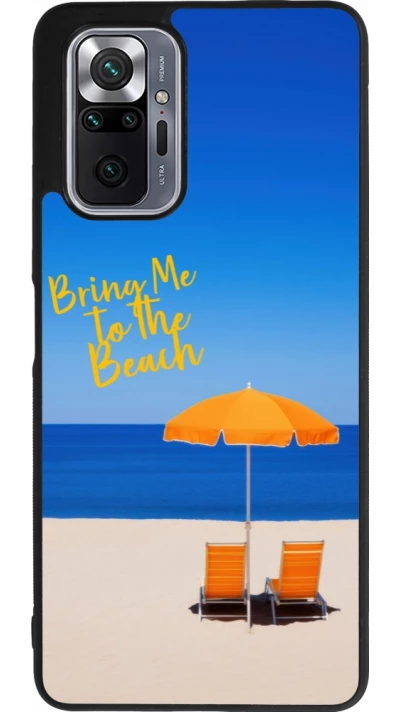 Xiaomi Redmi Note 10 Pro Max Case Hülle - Silikon schwarz Summer 2025 Bring me to the beach