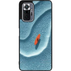 Xiaomi Redmi Note 10 Pro Max Case Hülle - Silikon schwarz Orange surf Summer 2026