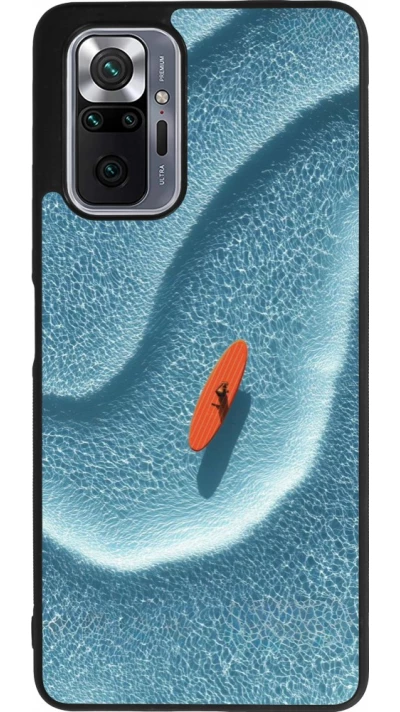 Xiaomi Redmi Note 10 Pro Max Case Hülle - Silikon schwarz Orange surf Summer 2026