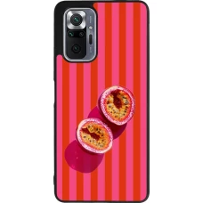 Xiaomi Redmi Note 10 Pro Max Case Hülle - Silikon schwarz Passion fruit Summer 2026