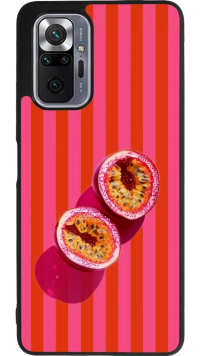 Xiaomi Redmi Note 10 Pro Max Case Hülle - Silikon schwarz Passion fruit Summer 2026