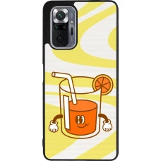 Xiaomi Redmi Note 10 Pro Max Case Hülle - Silikon schwarz Summer drink 2026