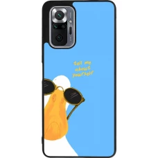 Coque Xiaomi Redmi Note 10 Pro Max - Silicone rigide noir Tell me about yourself Summer 2026