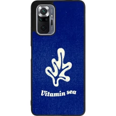 Xiaomi Redmi Note 10 Pro Max Case Hülle - Silikon schwarz Vitamin sea Summer 2026