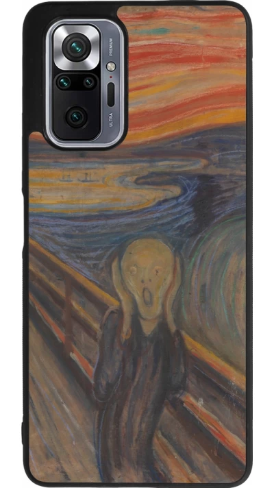 Xiaomi Redmi Note 10 Pro Max Case Hülle - Silikon schwarz Kunstbild - Der Schrei - Edvard Munch