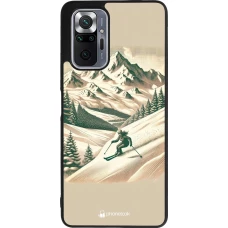 Xiaomi Redmi Note 10 Pro Max Case Hülle - Silikon schwarz Vintage Skiberg