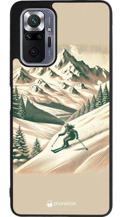 Xiaomi Redmi Note 10 Pro Max Case Hülle - Silikon schwarz Vintage Skiberg