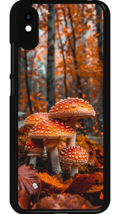 Coque Xiaomi Redmi 9A - Autumn 26 Mushrooms in the woods