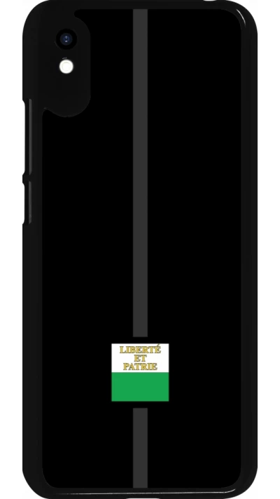 Xiaomi Redmi 9A Case Hülle - Kanton VD schwarz