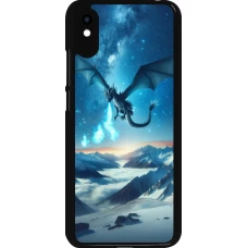 Coque Xiaomi Redmi 9A - Dragon nocturne montagne