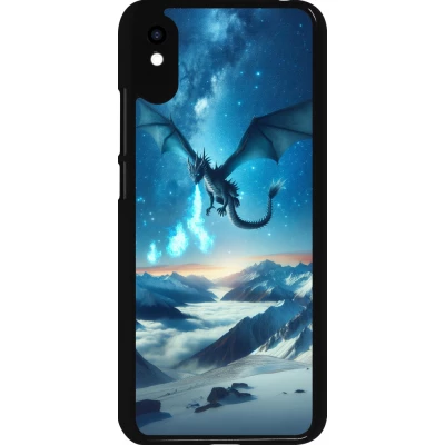 Coque Xiaomi Redmi 9A - Dragon nocturne montagne