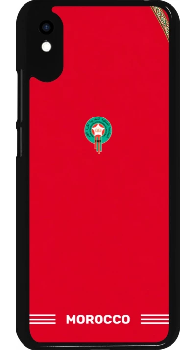 Coque Xiaomi Redmi 9A - Maillot de football Maroc 2026 personnalisable