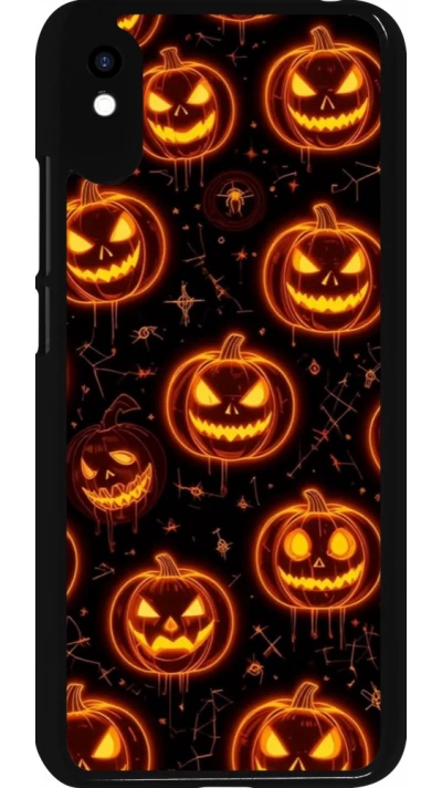Coque Xiaomi Redmi 9A - Halloween 2026 Pattern Pumpkins