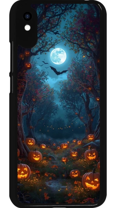 Coque Xiaomi Redmi 9A - Halloween 2026 Road of Pumpkins