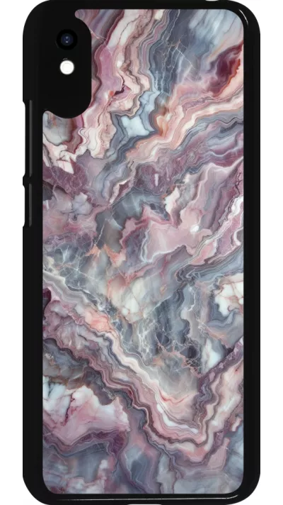 Coque Xiaomi Redmi 9A - Marbre violette argentée