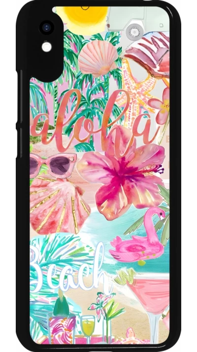 Xiaomi Redmi 9A Case Hülle - Preppy Collage Aloha